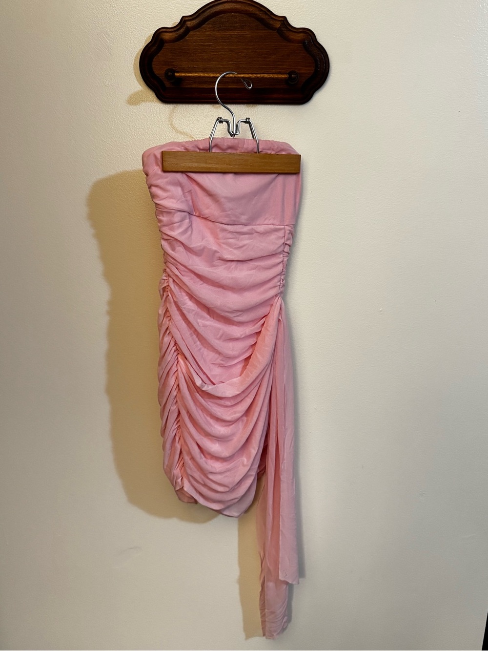 Windsor Strapless Ruched Pink Women’s Dress